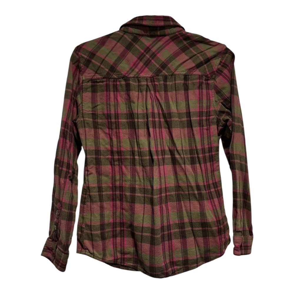 Gander Mountain Guide Series Plaid Flannel Button-Down Shirt Women’s - Picture 4 of 4
